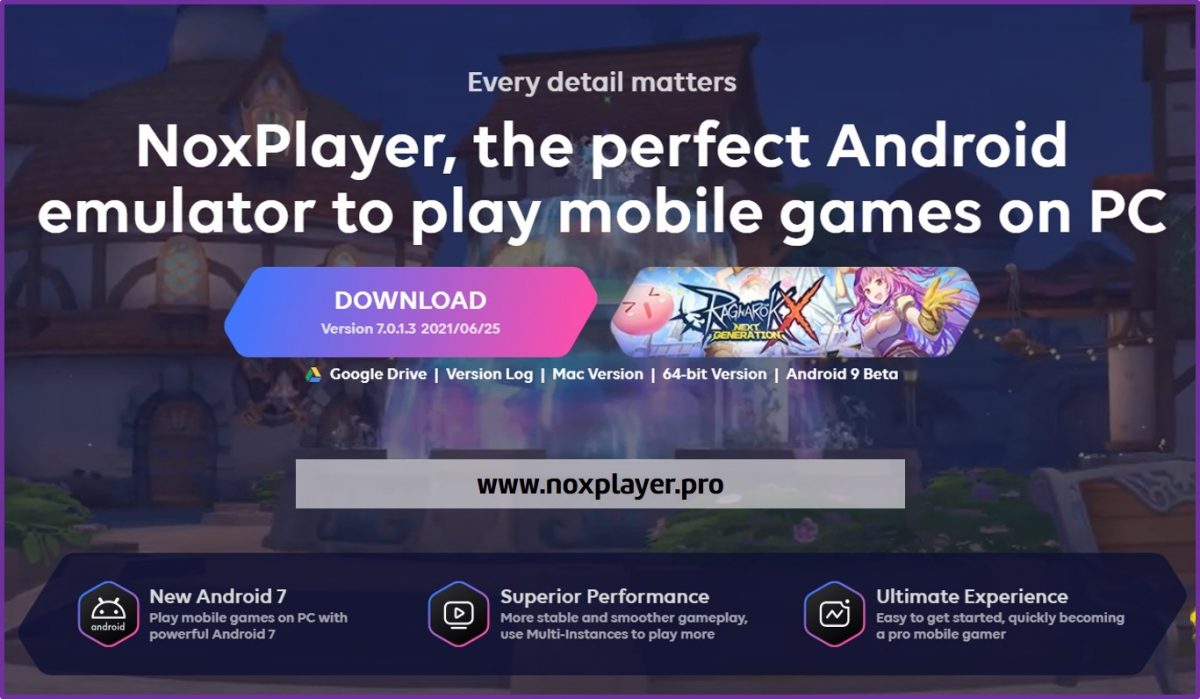 Nox Player Official | Perfect Free Android emulator to play mobile games on PC